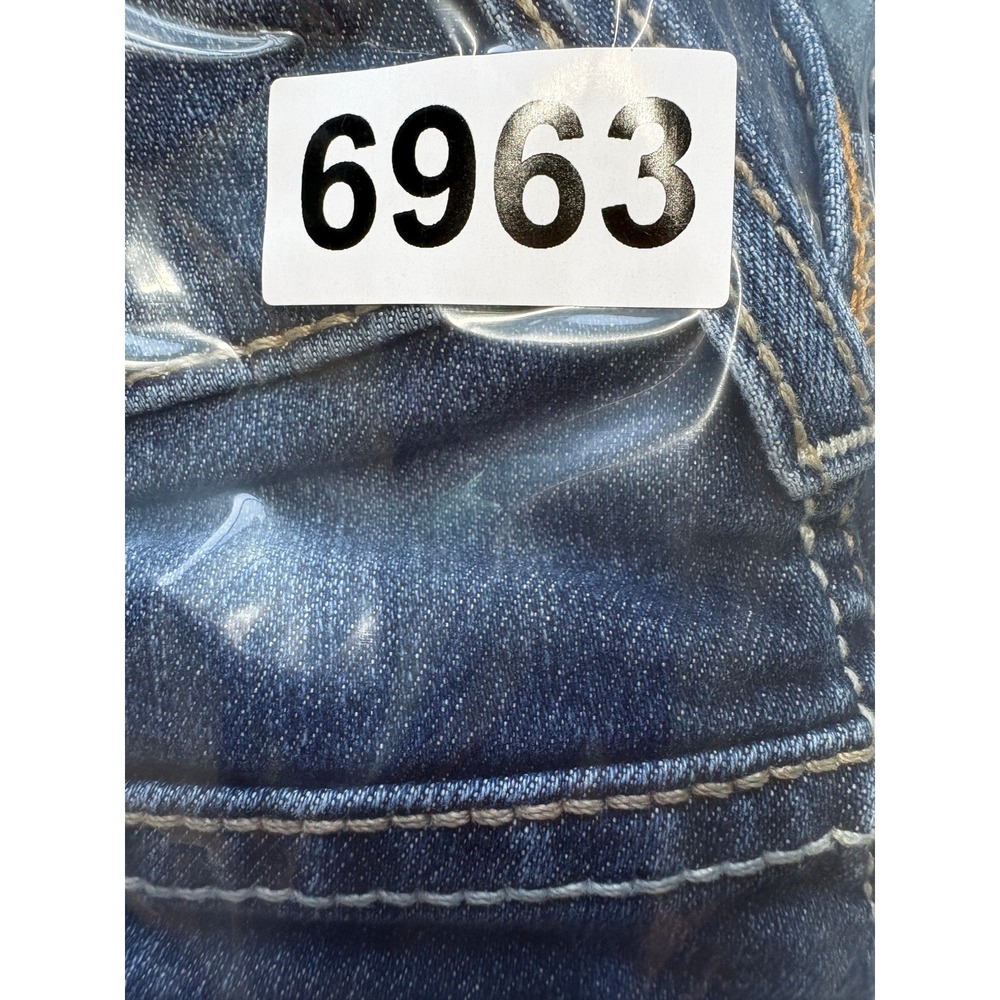 Ariat Rebar Carpenter Jeans Womens 28L Blue Denim Mid Rise Workwear Straight Leg - Picture 6 of 6